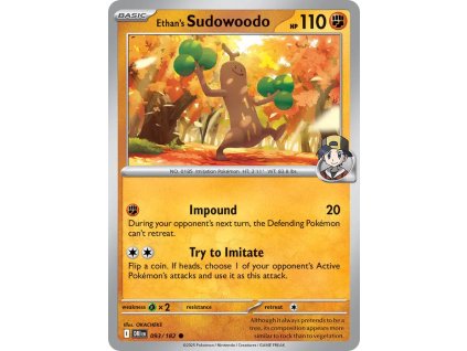 093/182 Ethan's Sudowoodo (Barva Reverse holo)
