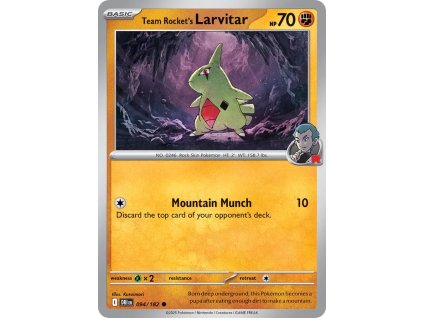 094/182 Team Rocket's Larvitar (Barva Reverse holo)