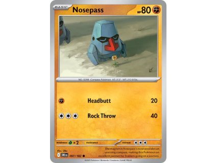 097/182 Nosepass (Barva Reverse holo)