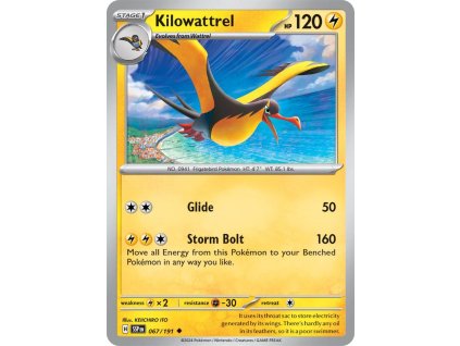 067/191 Kilowattrel (Barva Reverse holo)