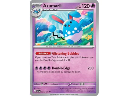 074/191 Azumarill (Barva Reverse holo)