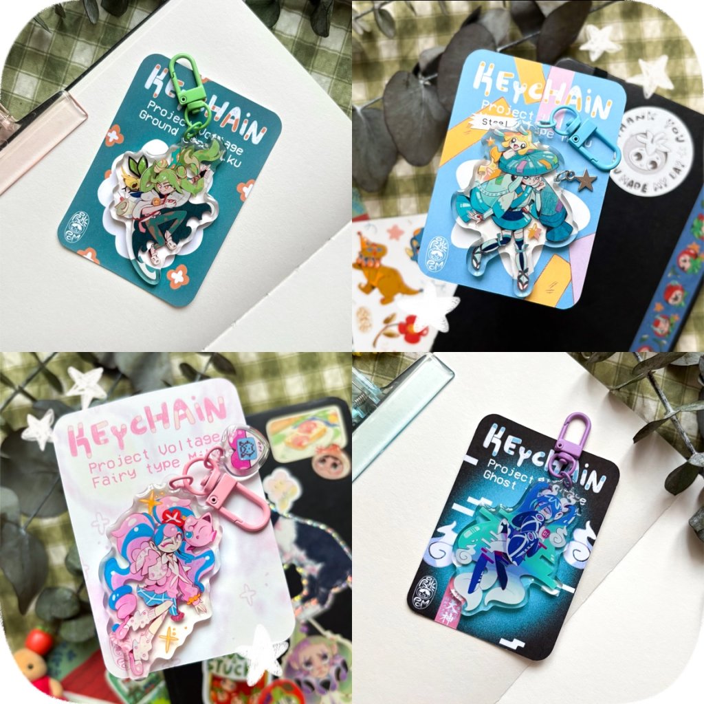 Project Voltage Miku ✿ klíčenka