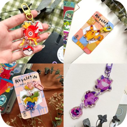 I wanna squeeze them all ✿ klíčenka