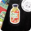 Saucy & stuck ✿ samolepka