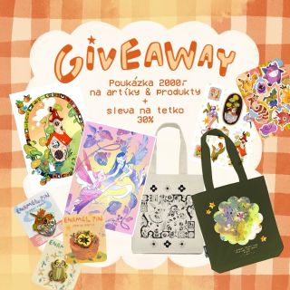 UKONČENO Juchu! Rok se s rokem sešel a je tu zase giveaway! Omlouvám se, za lehké zpoždění, chtěla jsem ji původně vydat...