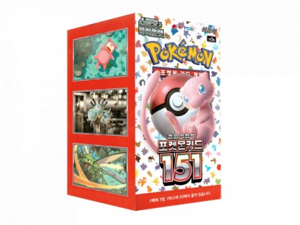 Pokemon TCG: Scarlet & Violet - 151 - Booster box (KR)
