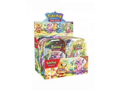 karetni hra pokemon tcg scarlet violet prismatic evolutions mini tin display 8x mini tin 900w
