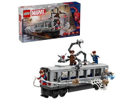 76321 Lego Marvel – Spider-Man vs. Doc Ock: Scéna v metru