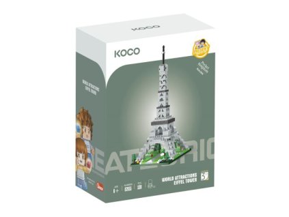 KOCO Stavebnice Eiffelova věž 538 dílků