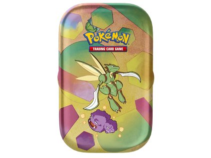 karetni hra pokemon tcg scarlet violet 151 mini tin scyther weezing 130 900w