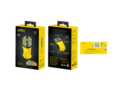 Razer Cobra Pokémon Kanto Starters Ed. herní myš