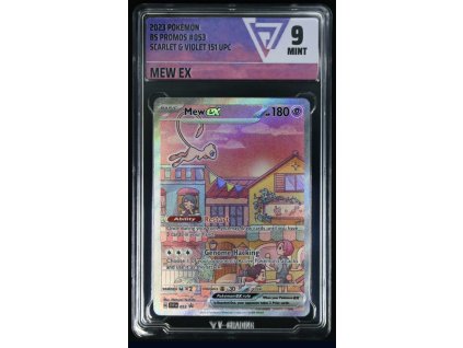 Pokémon Mew ex BS Promos #053 Scarlet & Violet 151 UPC VG9