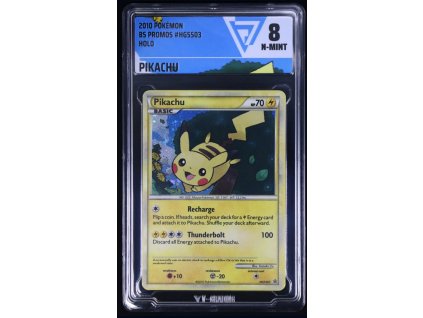 Pokémon Pikachu BS Promos #HGSS03 Holo VG8