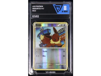 Pokémon Eevee Undaunted #47 Holo VG8