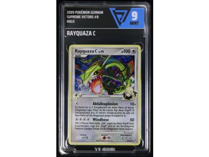 Pokémon German Rayquaza C Supreme Victors #8 Holo VG9