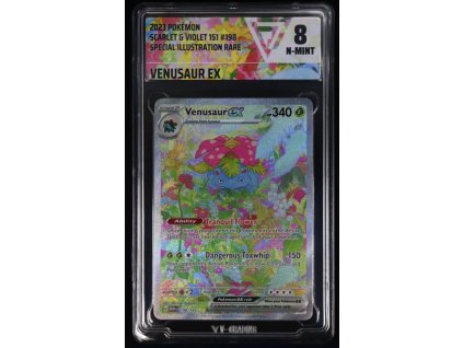 Pokémon Venusaur ex Scarlet & Violet 151 #198 Special Illustration Rare VG8