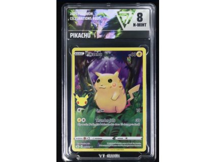 Pokémon Pikachu Celebrations #005 VG8