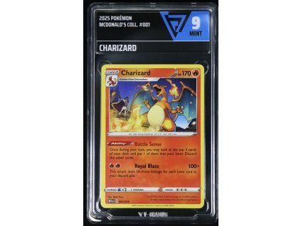 Pokémon Charizard McDonald's Coll. #001 VG9