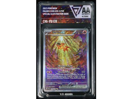 Pokémon Chi-Yu EX Paldea Evolved #259 Special Illustration Rare VG AA