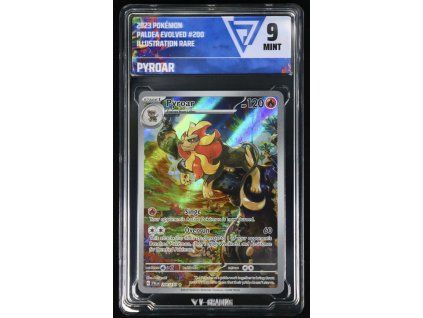 Pokémon Pyroar Paldea Evolved #200 Illustration Rare VG9