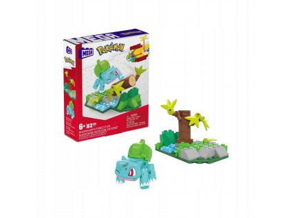 Mattel Mega Pokemon Adventure Builder Bulbasaur Forest Fun HDL77