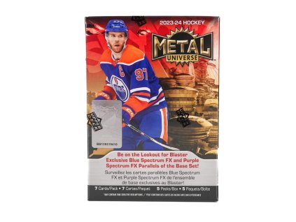 23/24 Upper Deck Skybox Metal Universe Hockey 5-Pack Blaster Box (Rip&Ship)