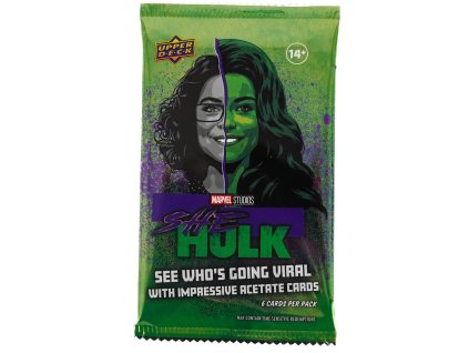 Marvel Studios She-Hulk Trading Cards Hobby Booster (Rip&Ship)