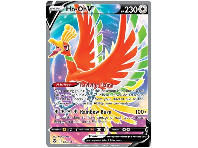 Ho-Oh V 187/195