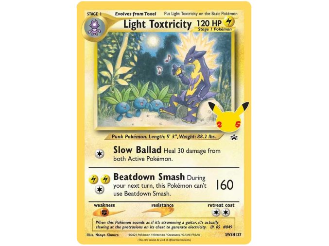 Light Toxtricity.SWSH.137