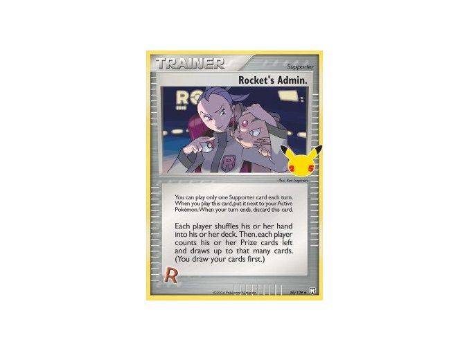 Rocket's Admin. 86/109