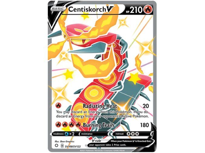 Centiskorch V SV108/SV122