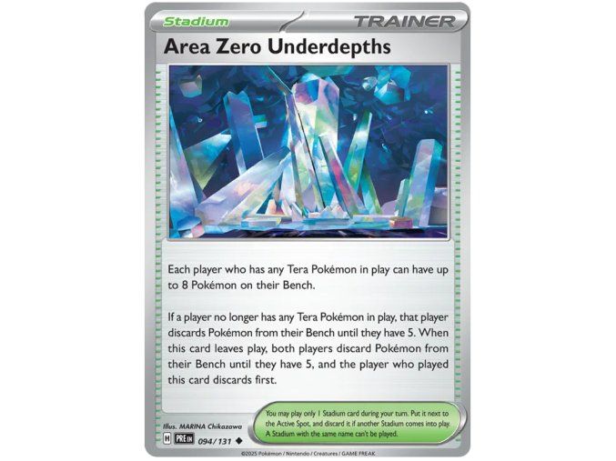 Area Zero Underdepths 094/131