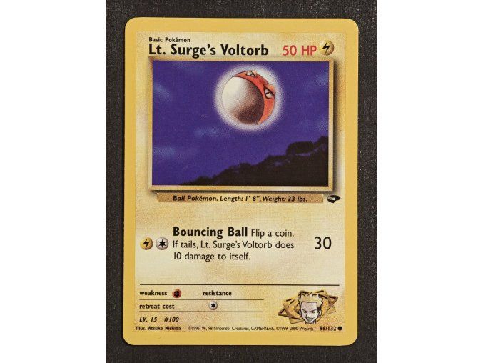 Lt. Surge's Voltorb 86/132