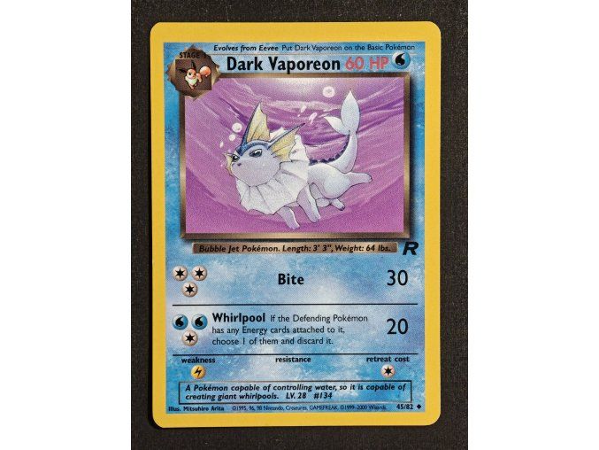 Dark Vaporeon 45/82