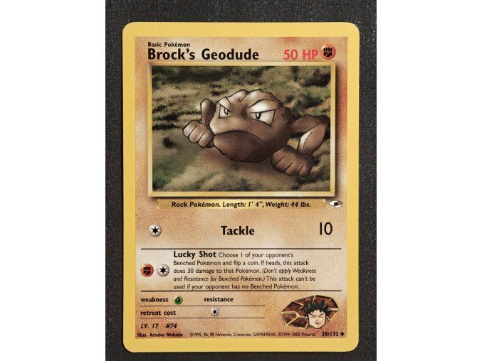 Brock's Geodude 38/132