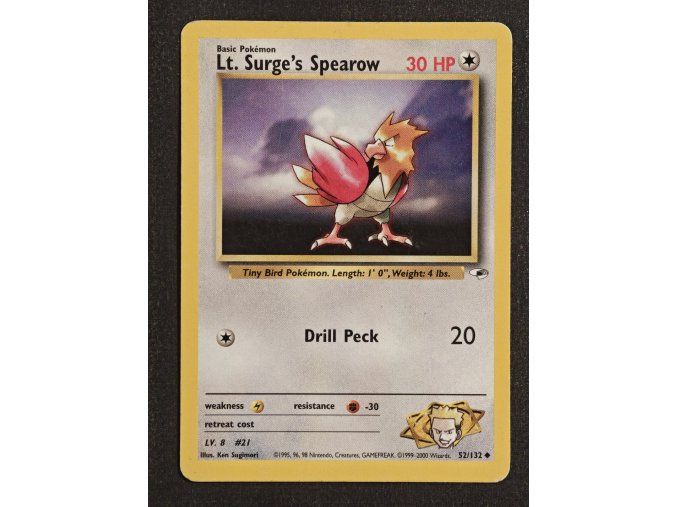 Lt. Surge's Spearow 52/132