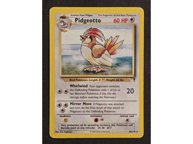 Pidgeotto 34/110