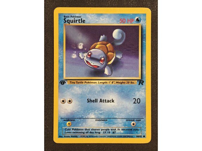 Squirtle 68/82 1st