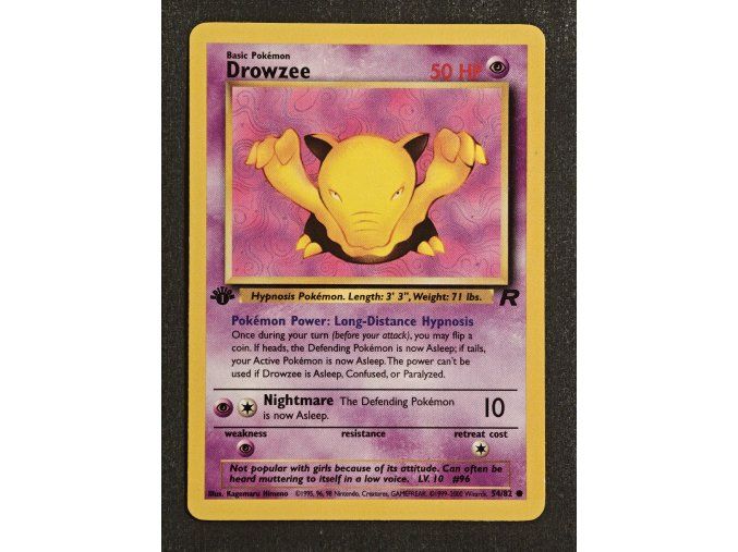 Drowzee 54/82 1st