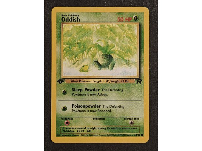 Oddish 63/82 1st