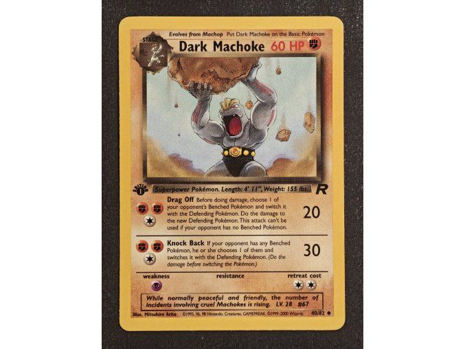 Dark Machoke 40/82 1st