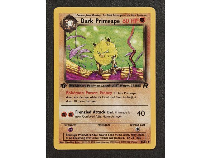 Dark Primeape 43/82 1st