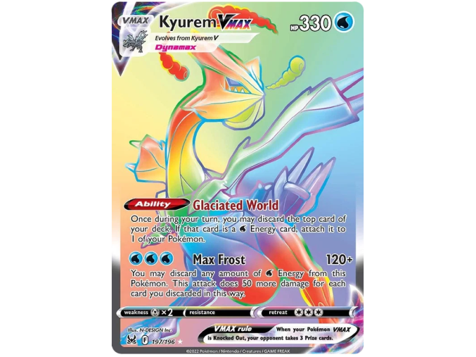 Kyurem VMAX 197/196