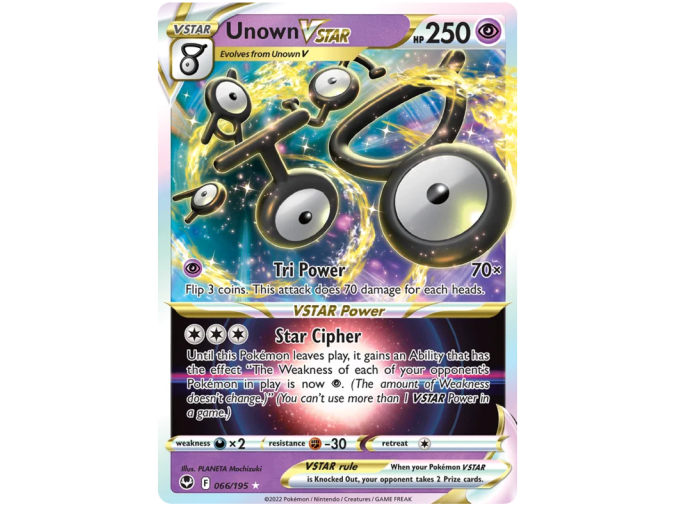 Unown VSTAR 066/195