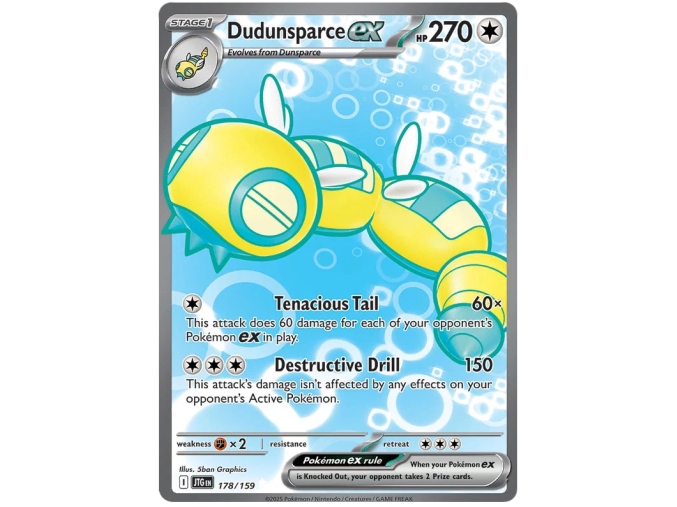 Dudunsparce EX 178/159