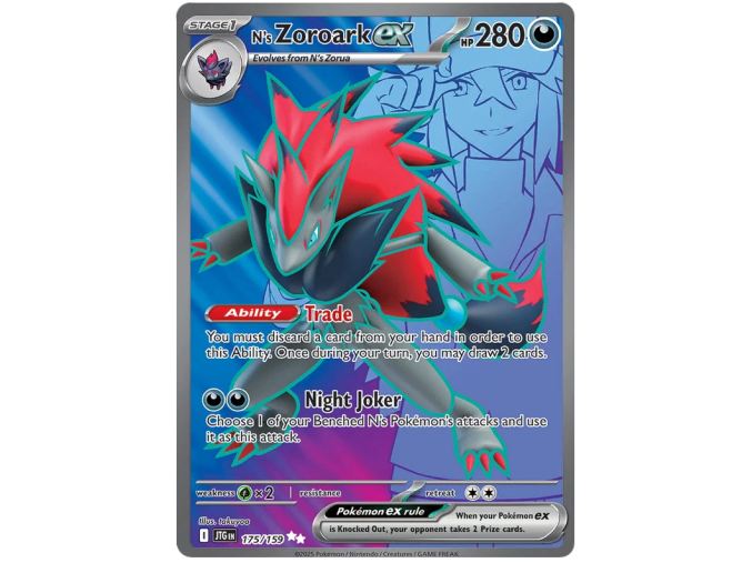 N's Zoroark ex 175/159