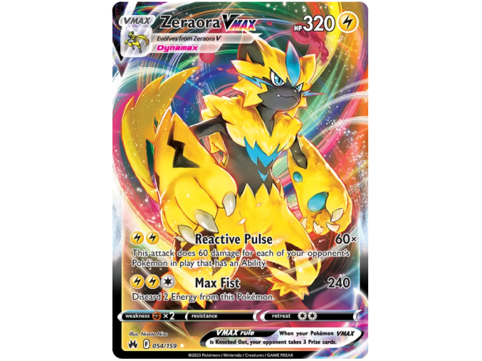 Zeraora VMAX 054/159