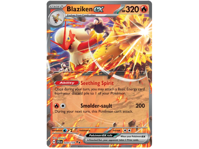 Blaziken ex 024/159