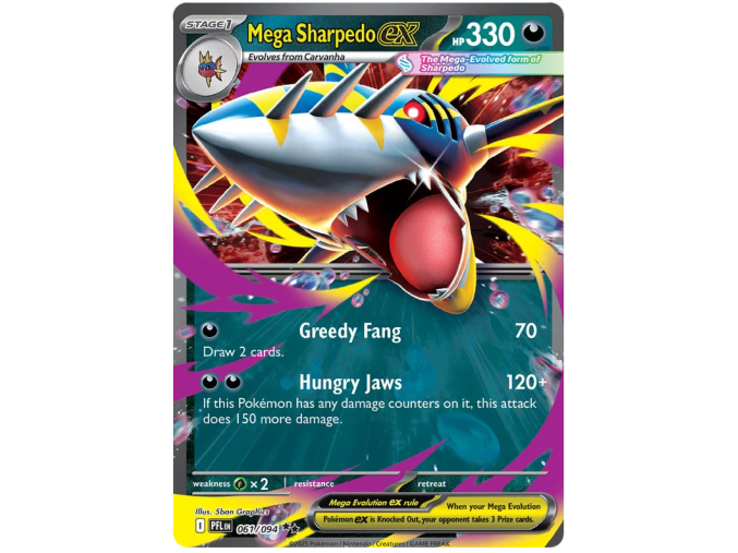 Mega Sharpedo ex 061/094
