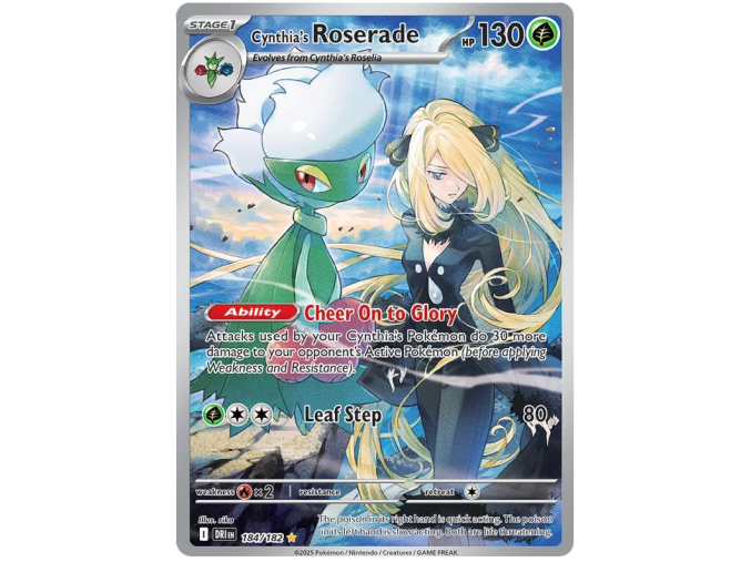 Cynthia's Roserade 184/182